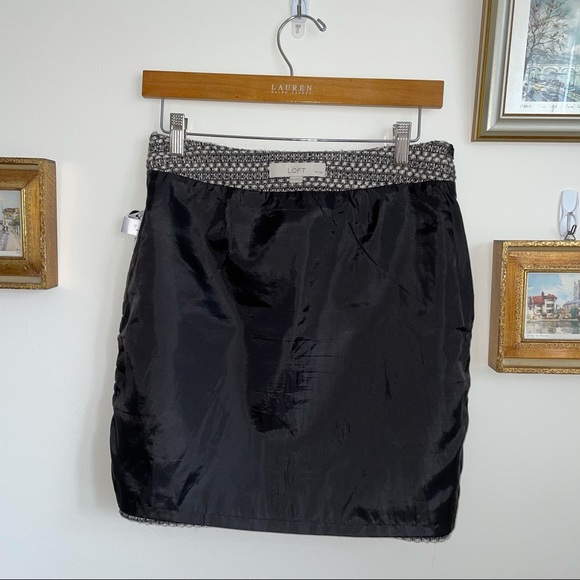 Ann Taylor LOFT Tweed Mini Skirt - Picture 9 of 13